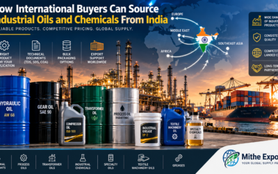 How International Buyers Can Source Industrial Oils and Chemicals From India